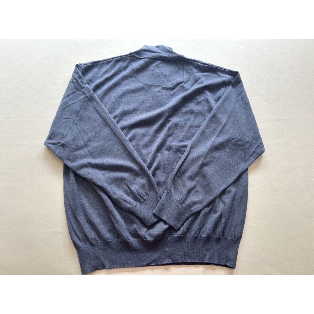 Orvis Blue Zip Up Sweater - Picture 8 of 11